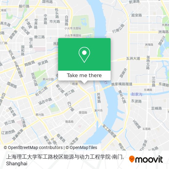 上海理工大学军工路校区能源与动力工程学院-南门 map