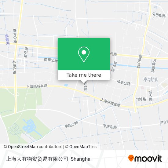 上海大有物资贸易有限公司 map