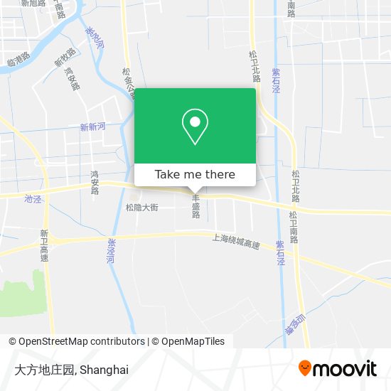 大方地庄园 map
