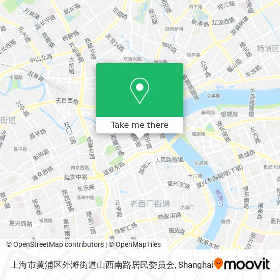 上海市黄浦区外滩街道山西南路居民委员会 map