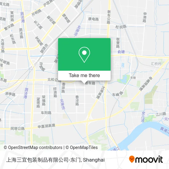 上海三宜包装制品有限公司-东门 map