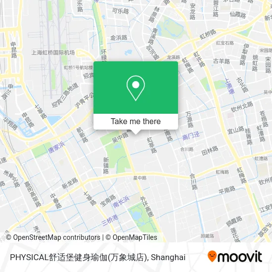 PHYSICAL舒适堡健身瑜伽(万象城店) map