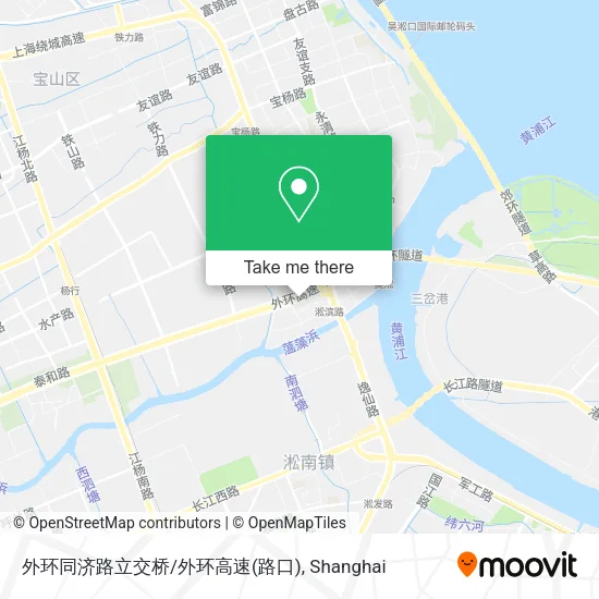 外环同济路立交桥/外环高速(路口) map