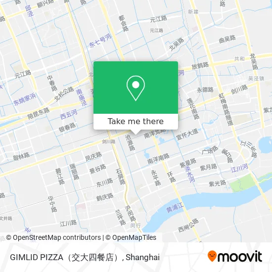 GIMLID PIZZA（交大四餐店） map