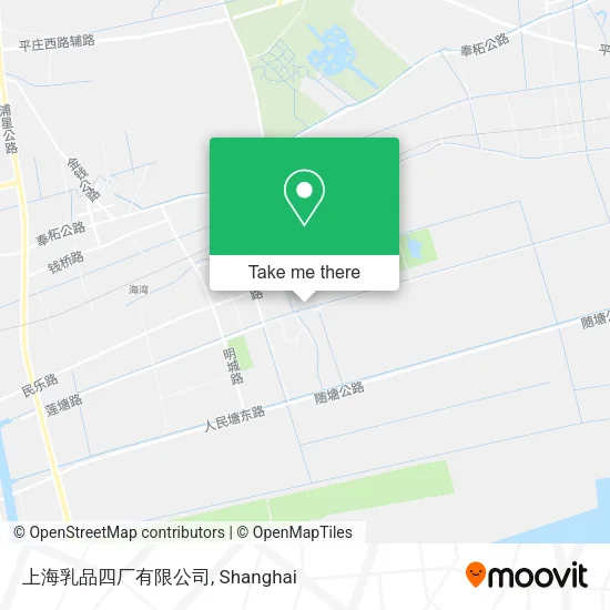 上海乳品四厂有限公司 map