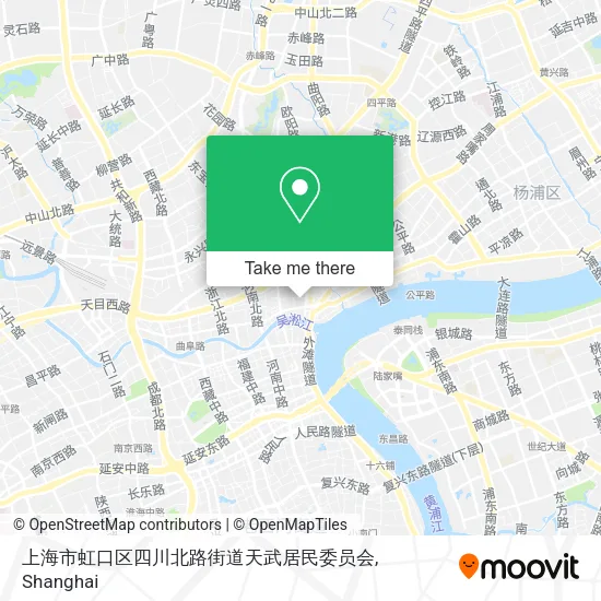 上海市虹口区四川北路街道天武居民委员会 map