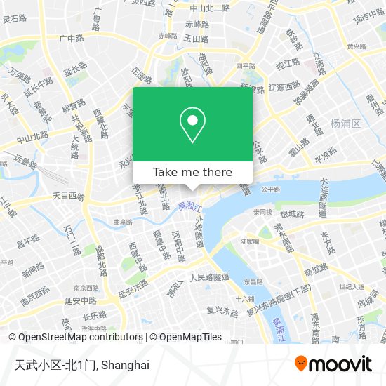 天武小区-北1门 map