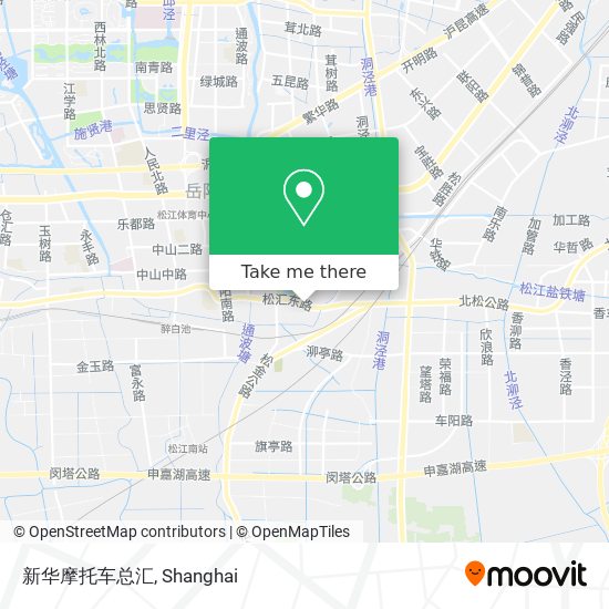 新华摩托车总汇 map