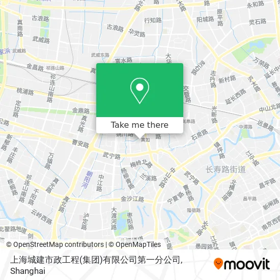 上海城建市政工程(集团)有限公司第一分公司 map