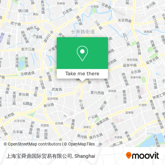 上海宝舜鼎国际贸易有限公司 map