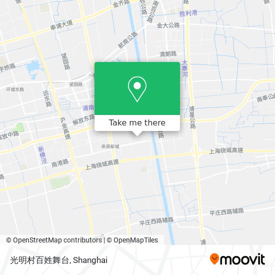 光明村百姓舞台 map