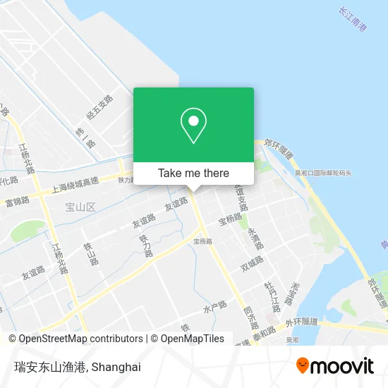 瑞安东山渔港 map
