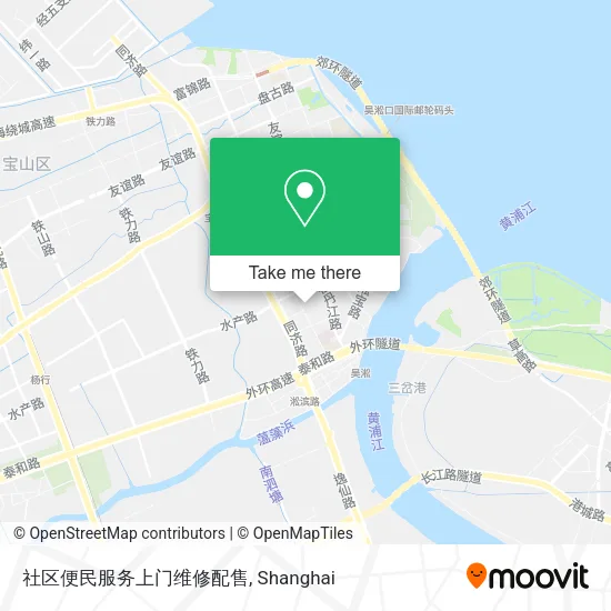 社区便民服务上门维修配售 map
