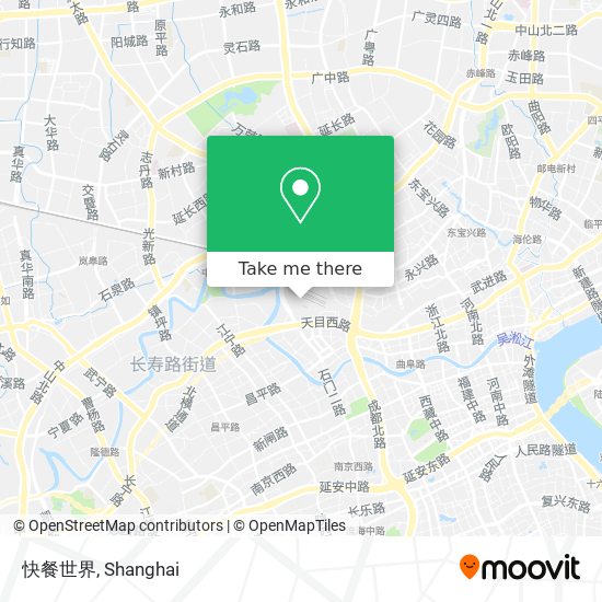 快餐世界 map