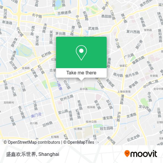 盛鑫欢乐世界 map