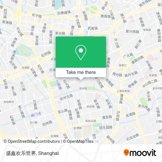 盛鑫欢乐世界 map