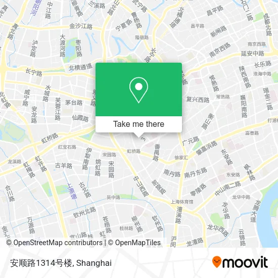 安顺路1314号楼 map