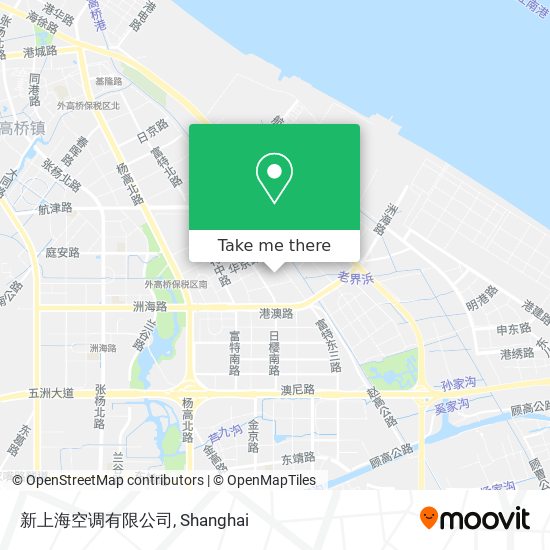 新上海空调有限公司 map