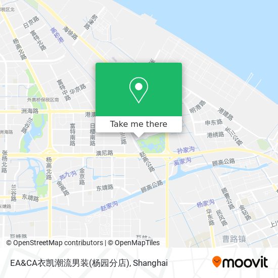 EA&CA衣凯潮流男装(杨园分店) map