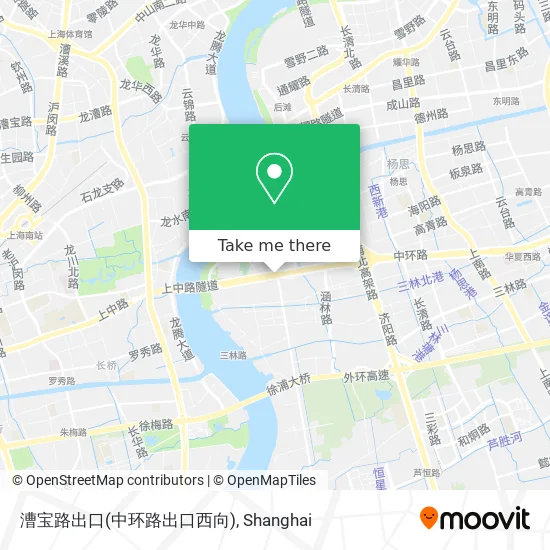 漕宝路出口(中环路出口西向) map