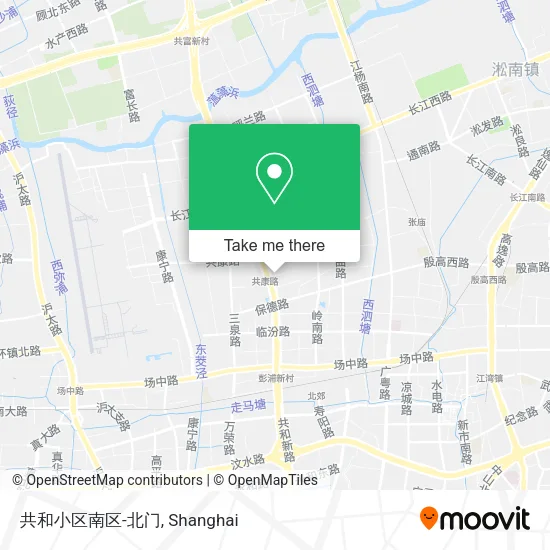 共和小区南区-北门 map