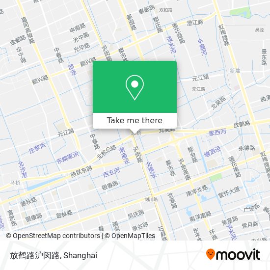 放鹤路沪闵路 map