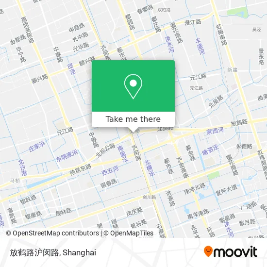 放鹤路沪闵路 map
