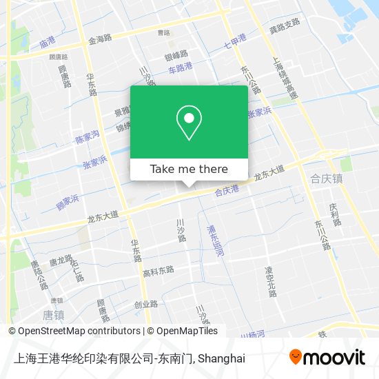上海王港华纶印染有限公司-东南门 map