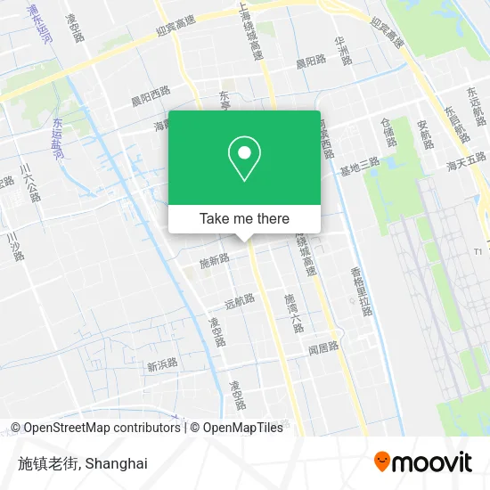 施镇老街 map