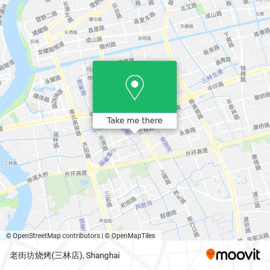 老街坊烧烤(三林店) map