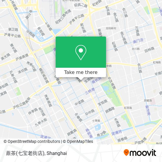 薡茶(七宝老街店) map