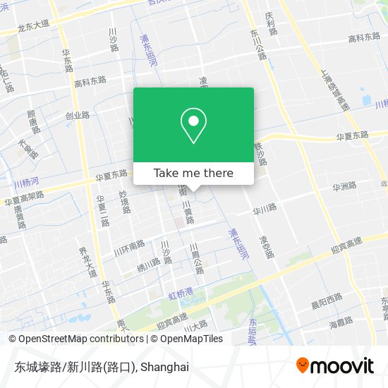 东城壕路/新川路(路口) map