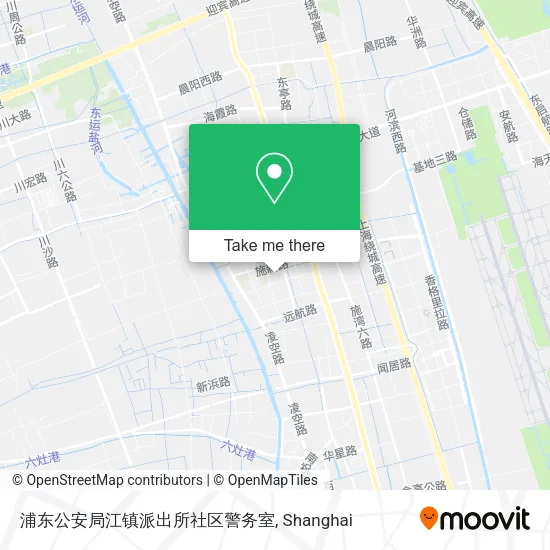 浦东公安局江镇派出所社区警务室 map