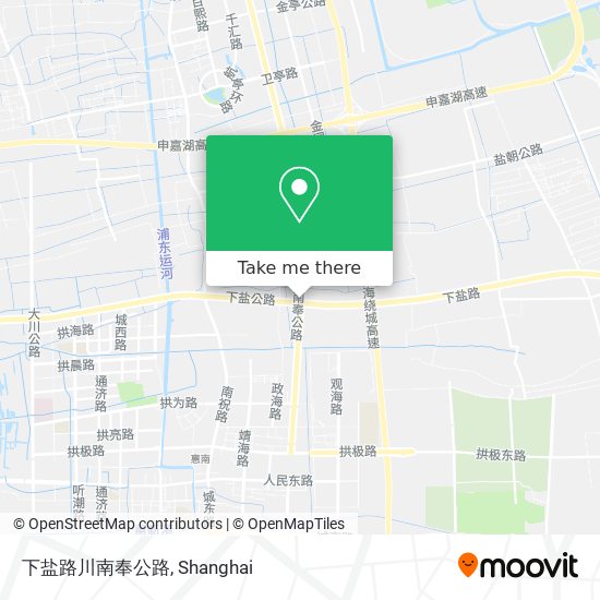 下盐路川南奉公路 map