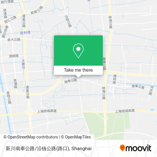 新川南奉公路/沿钱公路(路口) map
