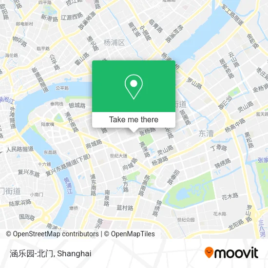 涵乐园-北门 map