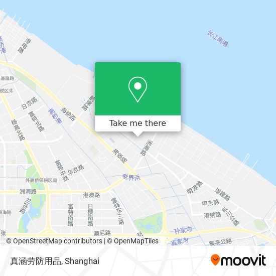 真涵劳防用品 map