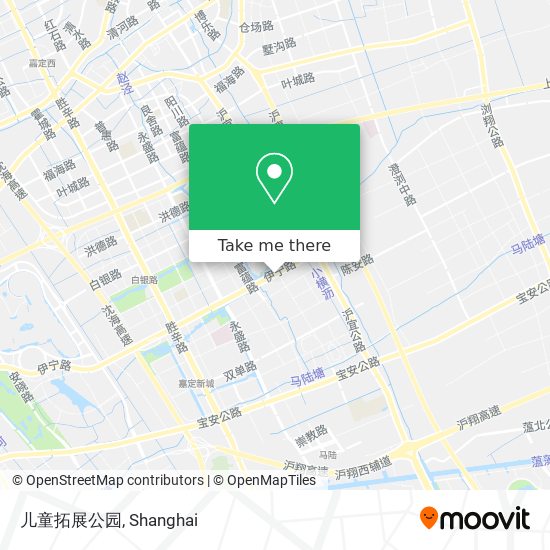 儿童拓展公园 map