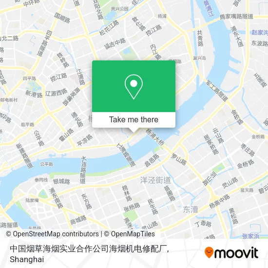 中国烟草海烟实业合作公司海烟机电修配厂 map