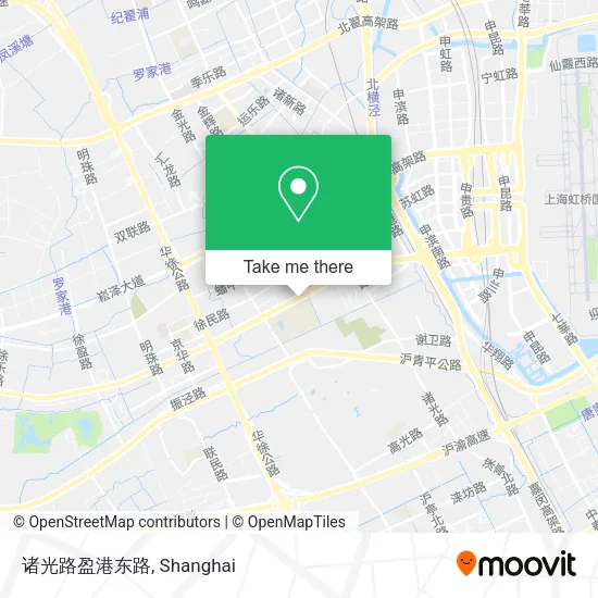 诸光路盈港东路 map