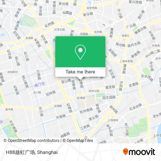 H88越虹广场 map