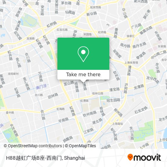 H88越虹广场B座-西南门 map