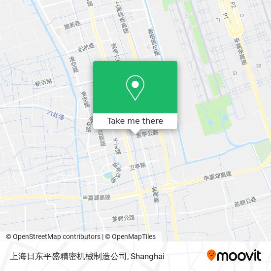 上海日东平盛精密机械制造公司 map