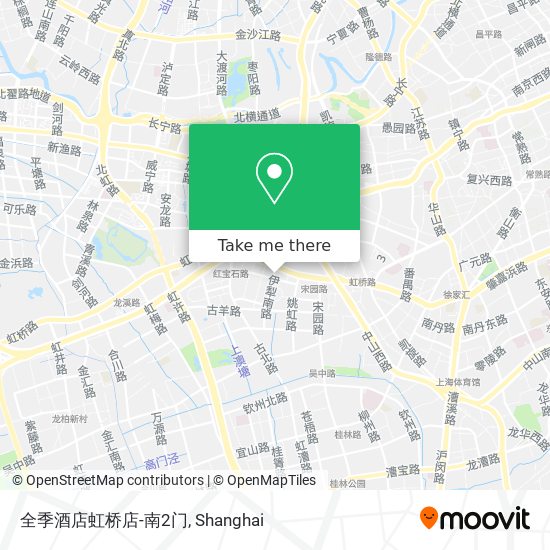 全季酒店虹桥店-南2门 map