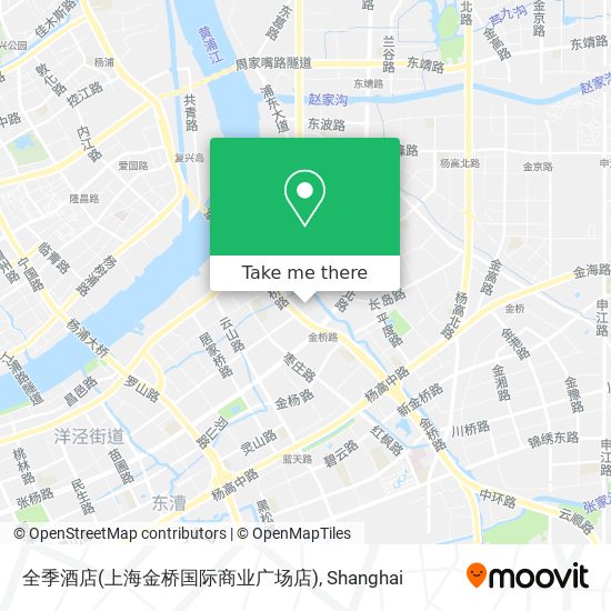 全季酒店(上海金桥国际商业广场店) map