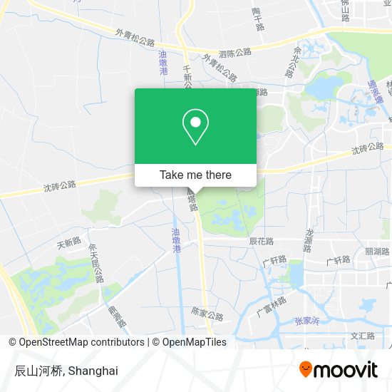 辰山河桥 map