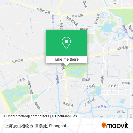 上海辰山植物园-售票处 map