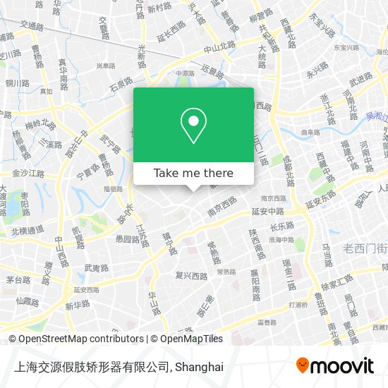 上海交源假肢矫形器有限公司 map