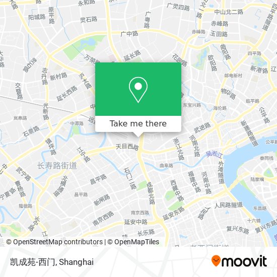 凯成苑-西门 map