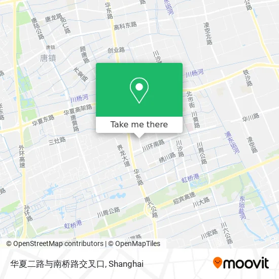 华夏二路与南桥路交叉口 map